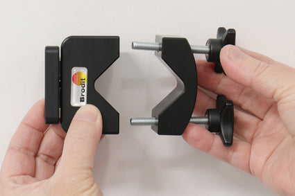 Brodit pipe mount met montageplaat | 215969 - productfoto 2