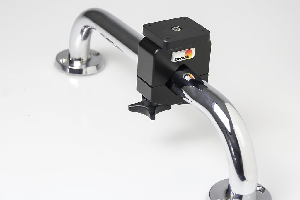Brodit pipe mount met montageplaat | 215969 - productfoto 6