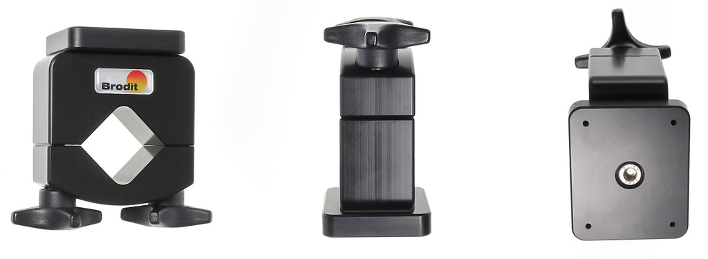 Brodit pipe mount met montageplaat | 215969 - productfoto 1