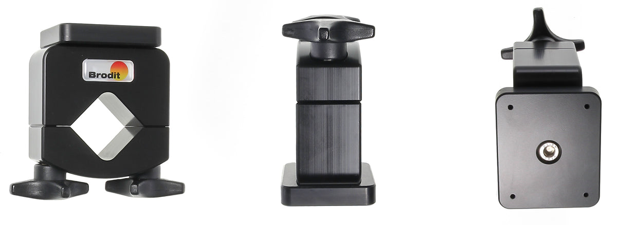 Brodit pipe mount met montageplaat | 215969 - productfoto 1