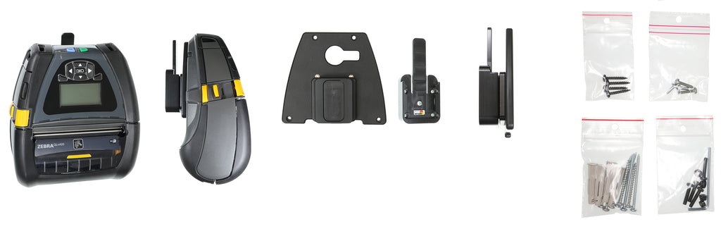 Brodit MultiMoveClip heavy duty set voor Zebra ZQ630 Plus, Zebra ZQ630 - productfoto 1
