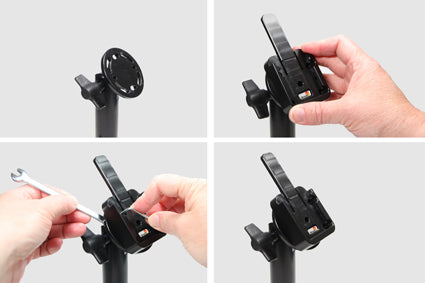 Brodit MultiMoveClip heavy duty set voor Zebra ZD611 Direct Thermal, Z - productfoto 3