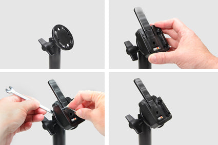 Brodit MultiMoveClip heavy duty set voor Zebra ZD611 Direct Thermal, Z - productfoto 3