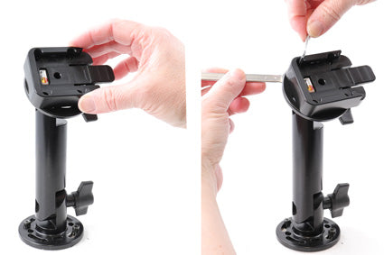 Brodit MultiMoveClip heavy duty set voor Zebra CR8178-SC | 216040 - productfoto 3