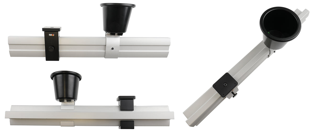 Brodit ProClip 216075 voor LEVC TX 2017-2026 - productfoto zwarte ABS montagebasis