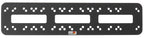 Brodit verlengplaat 260x60 mm | 216095 - productfoto 1