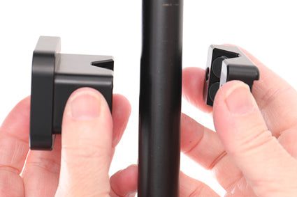 Brodit pipe mount met montageplaat | 216107 - productfoto 2