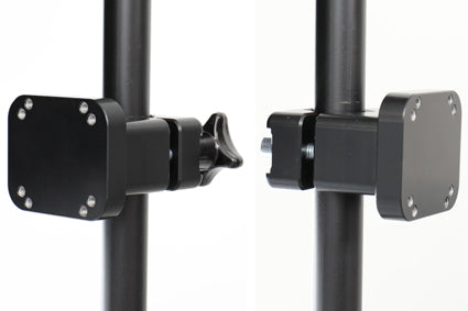 Brodit pipe mount met montageplaat | 216107 - productfoto 5
