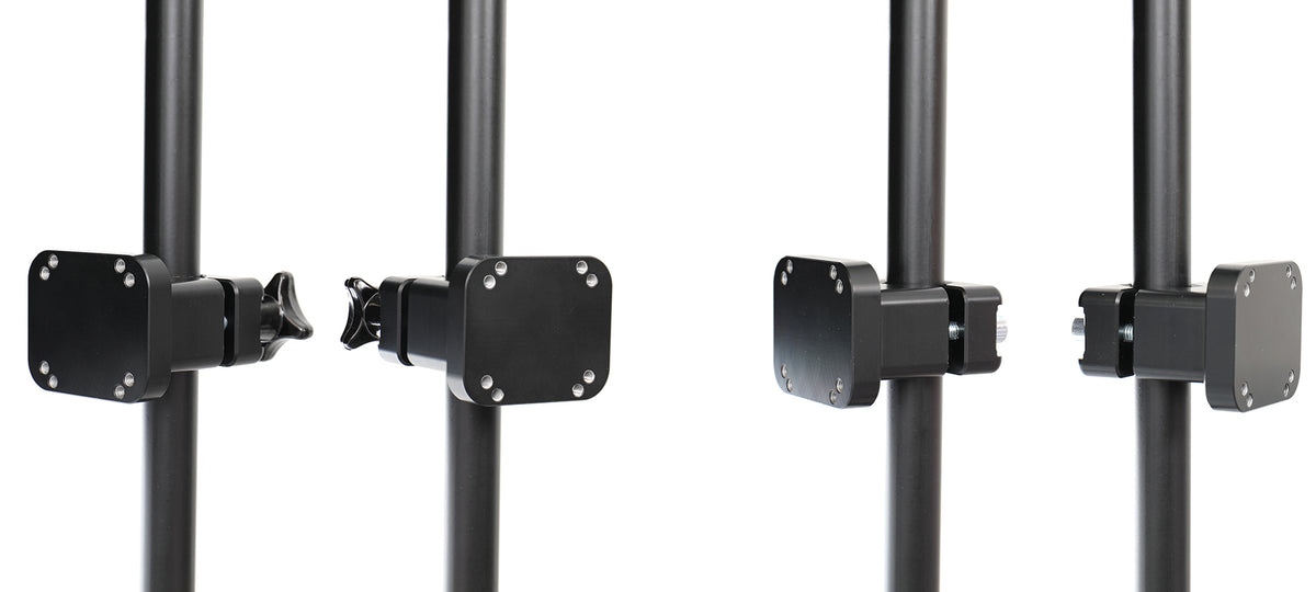 Brodit pipe mount met montageplaat | 216107 - productfoto 7