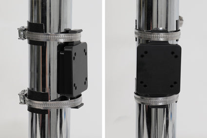 Brodit pipe mount met montageplaat | 216115 - productfoto 5