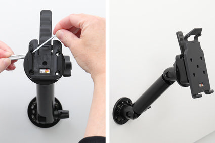 Brodit MultiMoveClip heavy duty set voor Zebra ZQ320 | 216133 - productfoto 2