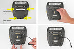 Brodit MultiMoveClip set voor Zebra ZQ630 Plus, Zebra ZQ630 en Zebra Q - productfoto 2