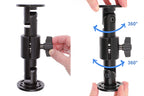 Brodit pedestal mount met vleugelmoer 7.5 inch met kleine vertanding 6 - productfoto 2