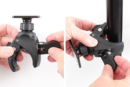 Brodit pipe mount met montageplaat | 216254 - productfoto 2