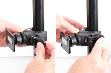 Brodit pipe mount met montageplaat | 216254 - productfoto 3