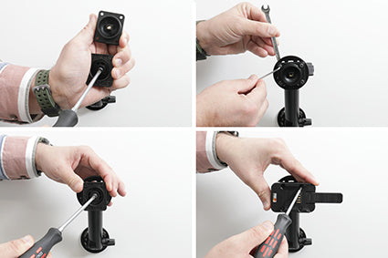 Brodit MultiMoveClip heavy duty set voor Zebra ZQ630 Plus en Zebra ZQ6 - productfoto 2