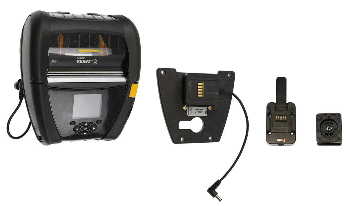 Brodit MultiMoveClip heavy duty set voor Zebra ZQ630 Plus en Zebra ZQ6 - productfoto 1
