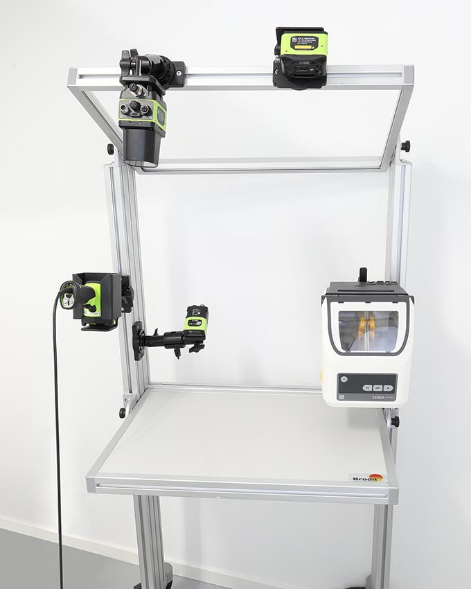Brodit MultiMoveClip heavy duty set voor Zebra ZD621 Thermal Transfer, - productfoto 7