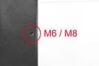 Brodit pedestal mount heftruck montagebasis voor M6/M8 gatbevestiging  - productfoto 2