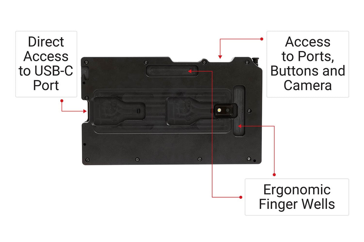 Brodit houder voor Samsung Galaxy Tab Active 5 SM-X300/SM-X306B en Samsung Galaxy Tab Active 3 SM-T570/SM-T575 | 216415 - productfoto 7