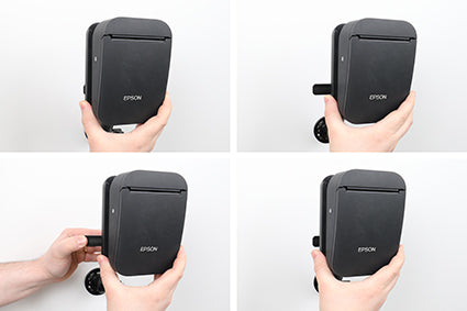 Brodit MultiMoveClip heavy duty set voor Epson Epson TM-P80II AC (131) - productfoto 4