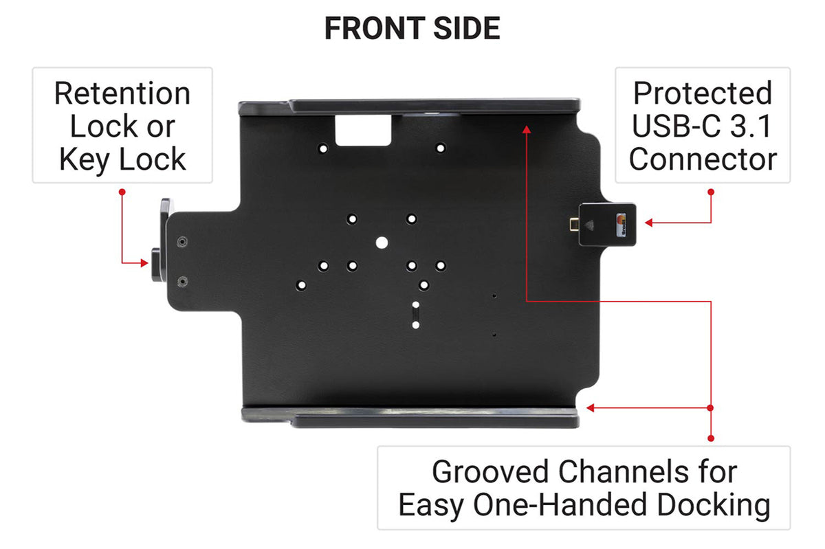 Brodit houder voor Zebra ET65 Android en Zebra ET60 Android | 216467 - productfoto 7