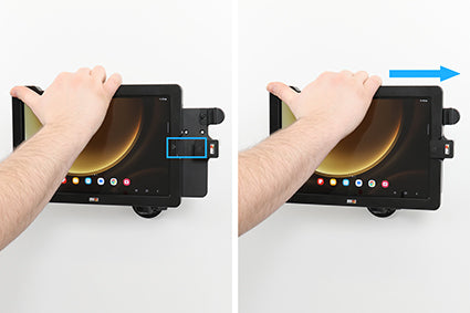 Brodit houder voor Samsung Galaxy Tab S9 FE SM-X51x en Samsung Galaxy Tab S10 FE SM-X520 | 216485 - productfoto 4