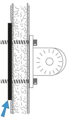 Brodit verstevigingsplaat voor dashboardmontage | 217004 - productfoto 2