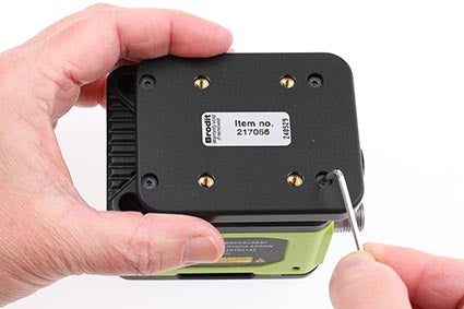 Brodit montageplaat voor Zebra VS70 en Zebra FS40 | 217056 - productfoto 2
