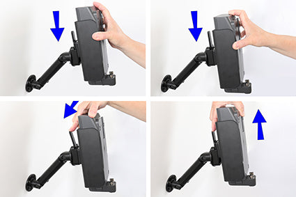 Brodit MultiMoveClip heavy duty set voor Zebra ZD611 Direct Thermal, Z - productfoto 3