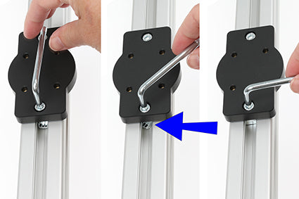 Brodit apparaat montageadapter voor Bosch Rexroth | 217060 - productfoto 4