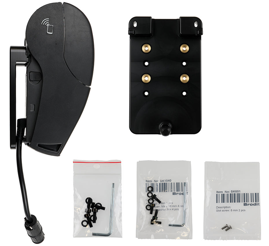 Brodit mount voor Zebra ZQ620 Plus, Zebra ZQ620 en Zebra ZQ610 Plus |  - productfoto 1