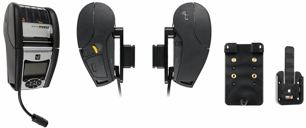 Brodit MultiMoveClip heavy duty set voor Zebra ZQ620 Plus, Zebra ZQ620 - productfoto 1