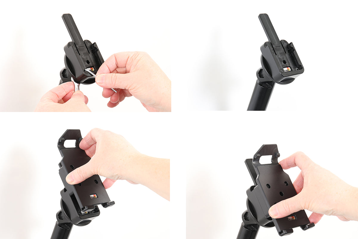 Brodit MultiMoveClip heavy duty set voor Zebra ZQ310 Plus | 217081 - productfoto 2