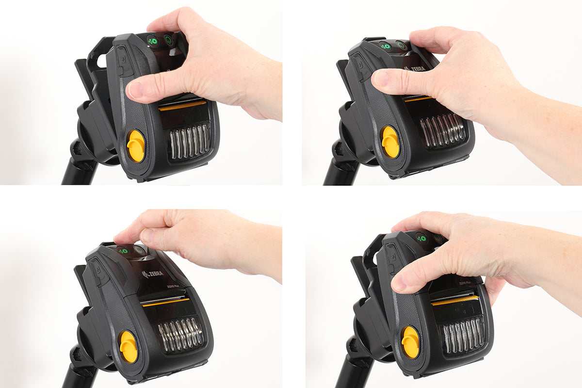 Brodit MultiMoveClip heavy duty set voor Zebra ZQ310 Plus | 217081 - productfoto 3