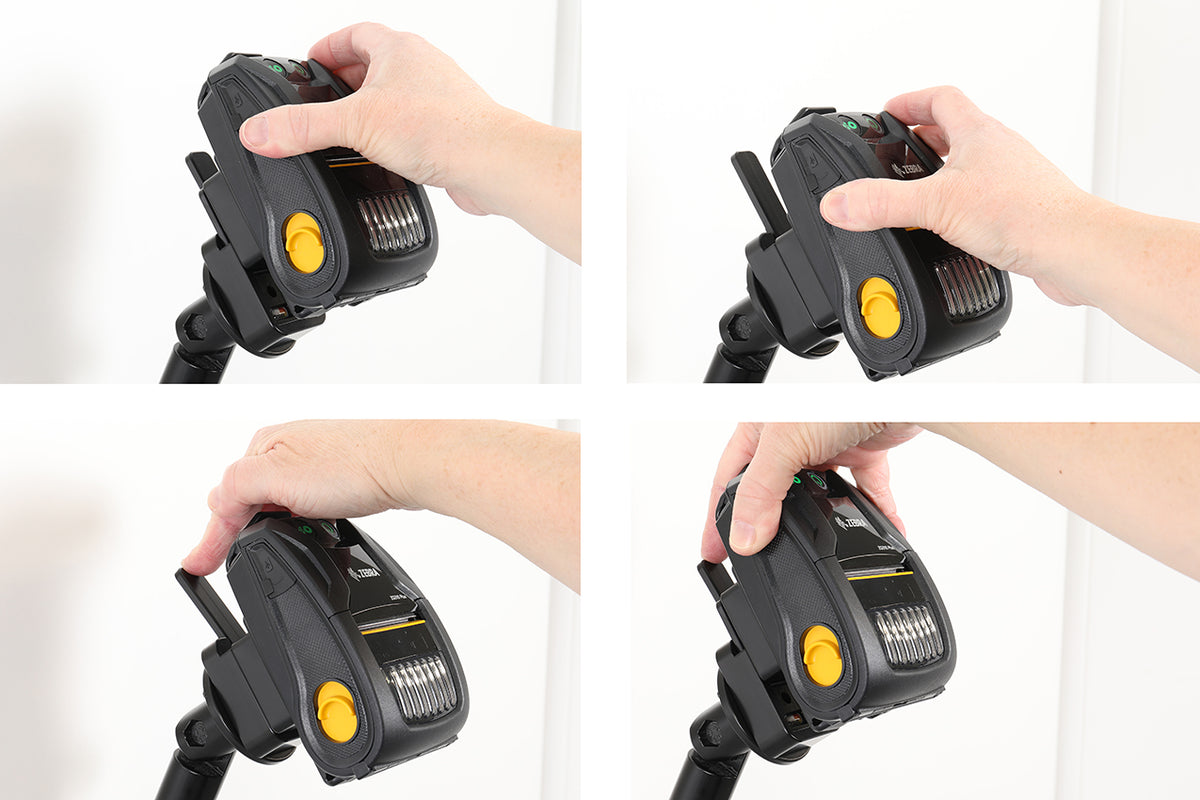 Brodit MultiMoveClip heavy duty set voor Zebra ZQ310 Plus | 217081 - productfoto 4