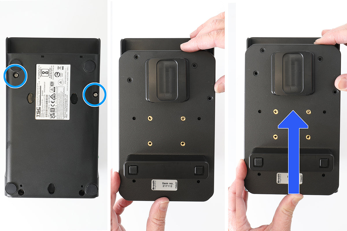 Brodit MultiMoveClip set voor TSC DH220T en TSC DH220E | 217112 - productfoto 2