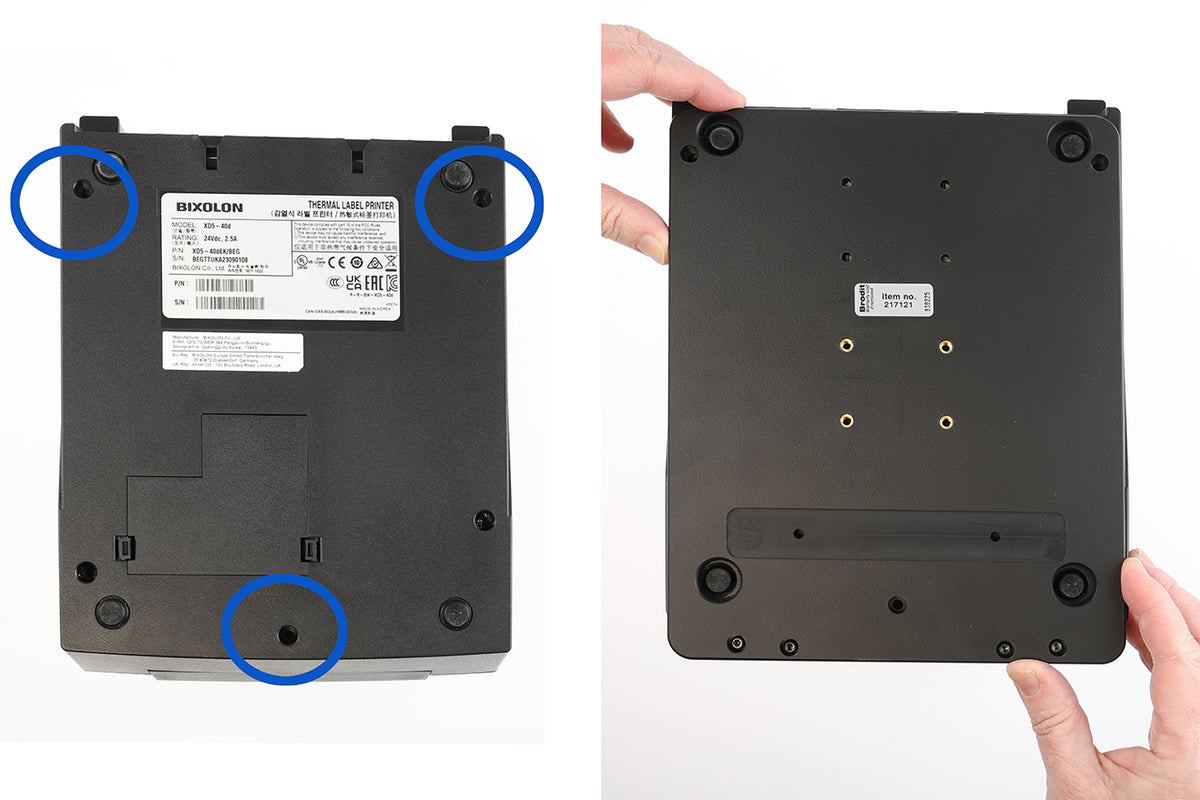 Brodit mount voor Bixolon XD5-40d | 217121 - productfoto 2