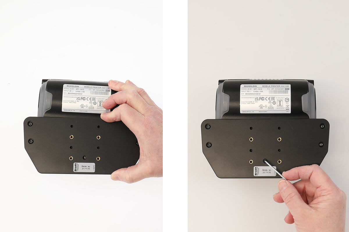 Brodit mount voor Bixolon SPP-R410 en Bixolon SPP-L410 | 217125 - productfoto 3