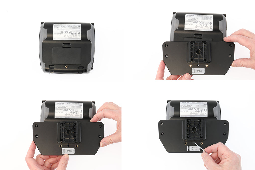 Brodit MultiMoveClip heavy duty set voor Bixolon SPP-R410 en Bixolon S - productfoto 2