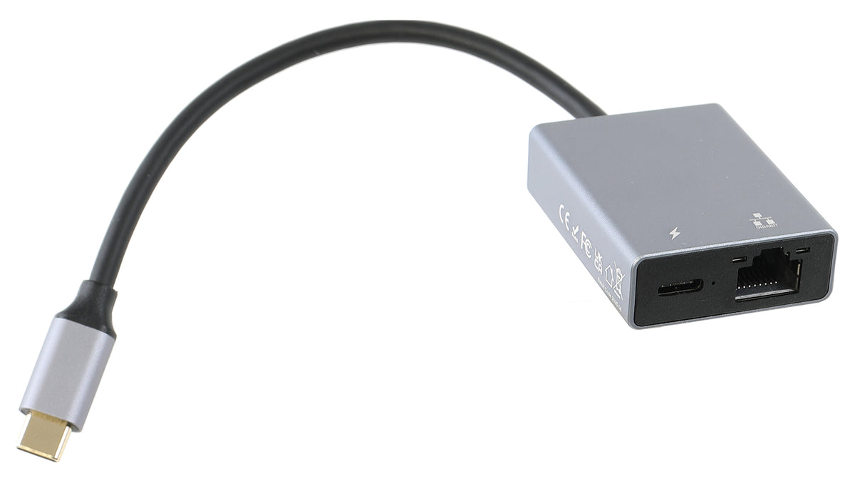 Brodit USB-C hub met 100W PD en Ethernet | 217186 - productfoto 1