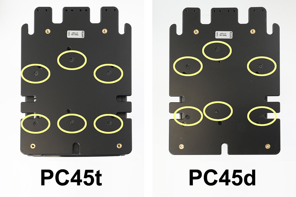 Brodit mobiele printer mount voor Honeywell PC45t en Honeywell PC45d | - productfoto 3