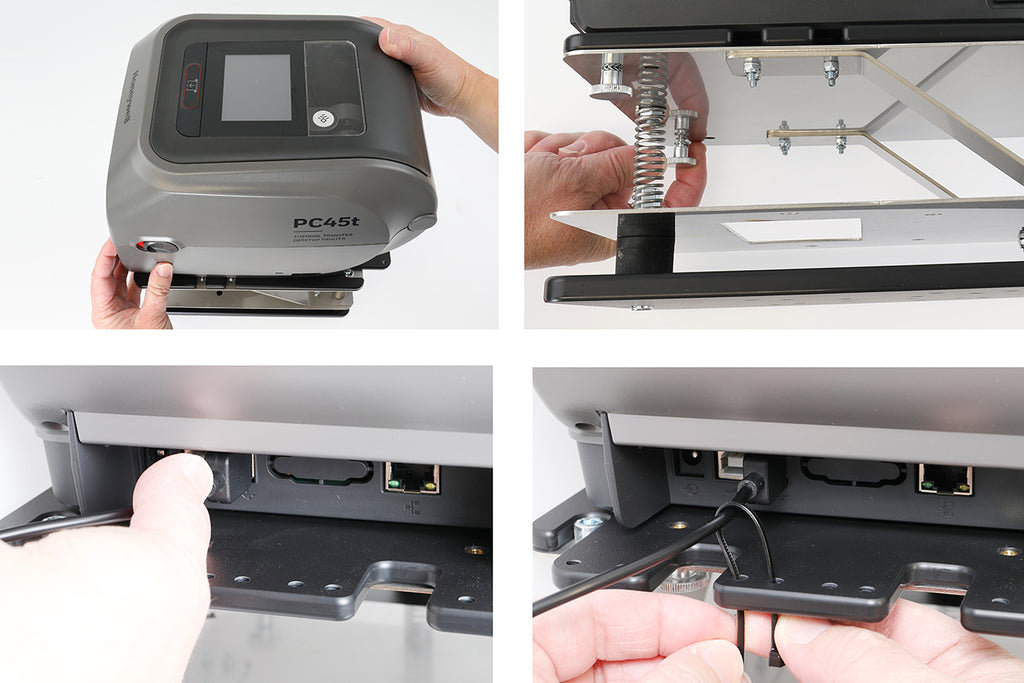 Brodit mobiele printer mount voor Honeywell PC45t en Honeywell PC45d | - productfoto 4