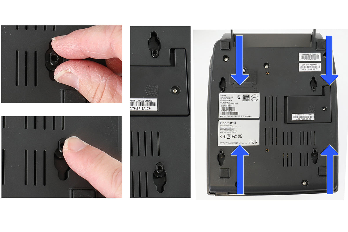 Brodit mount voor Honeywell PC45t en Honeywell PC45d | 217207 - productfoto 2