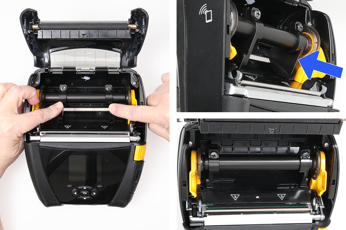 Brodit verstelbare labelgeleider voor Zebra ZQ630 Plus en Zebra ZQ630  - productfoto 3