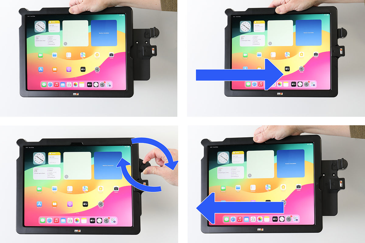 Brodit houder voor Apple iPad Air 13 2025 M3 (A3268, A3269, A3271) | 217234 - productfoto 4