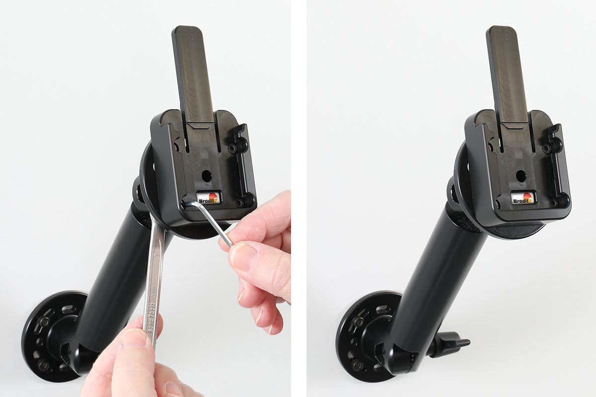Brodit MultiMoveClip heavy duty set voor Zebra ZQ620 Plus en Zebra ZQ6 - productfoto 3