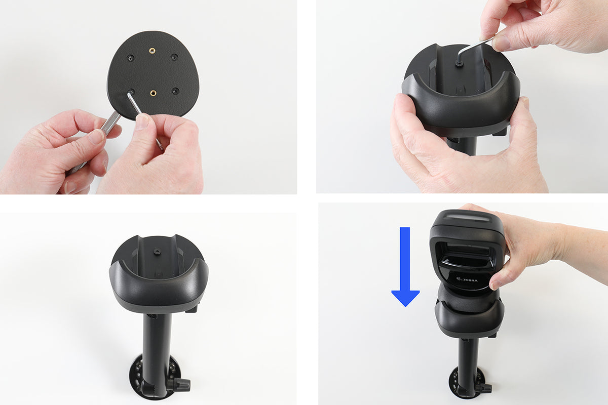 Brodit montageplaat voor Zebra DS9308 | 217272 - productfoto 2
