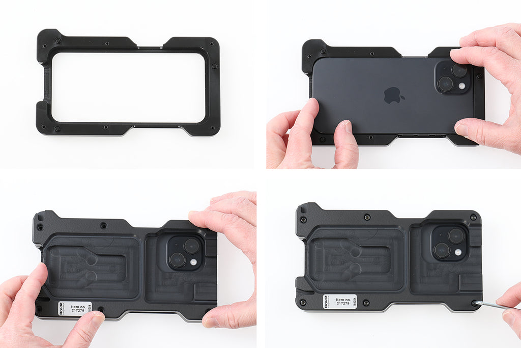 Brodit houder voor Apple iPhone 16 en Apple iPhone 15 | 217279 - productfoto 2