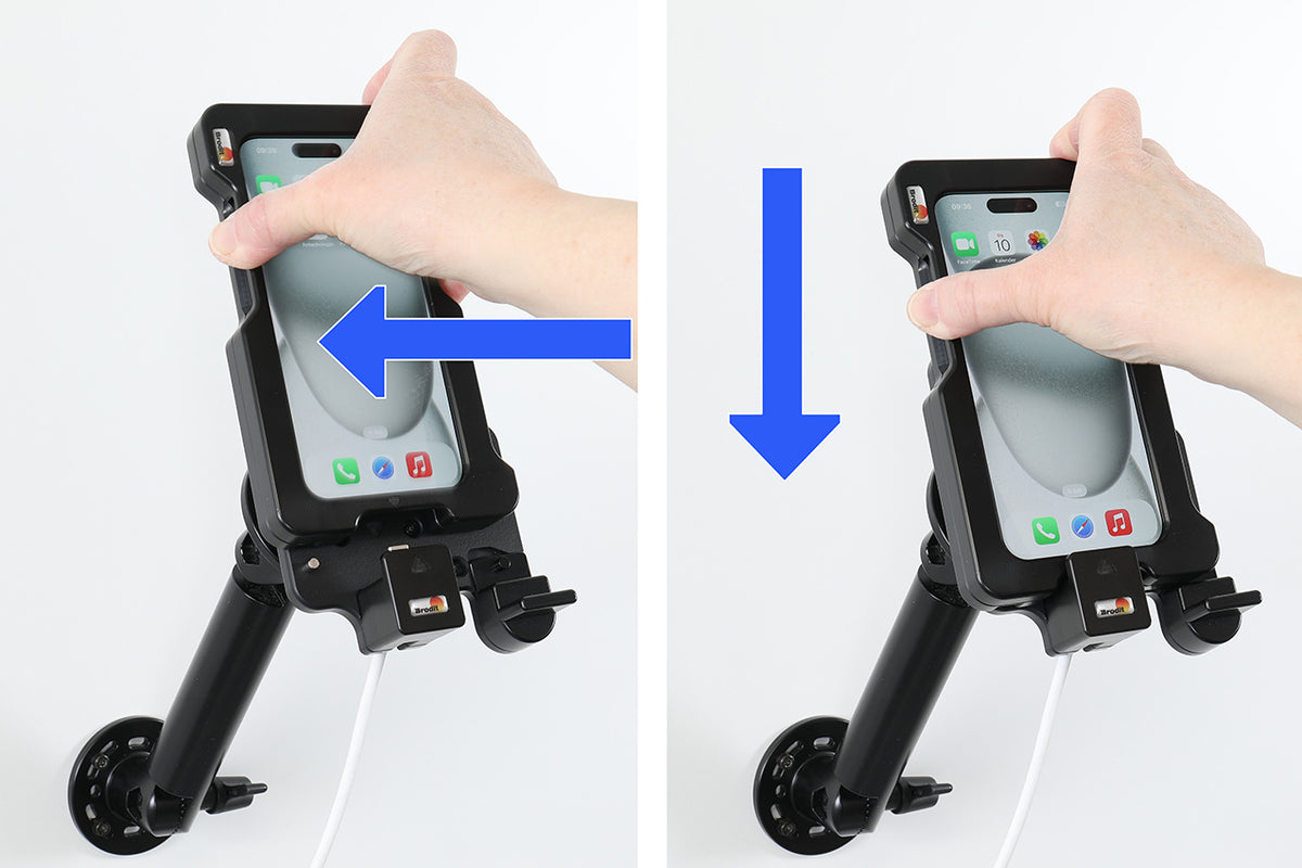 Brodit houder voor Apple iPhone 16 en Apple iPhone 15 | 217279 - productfoto 3